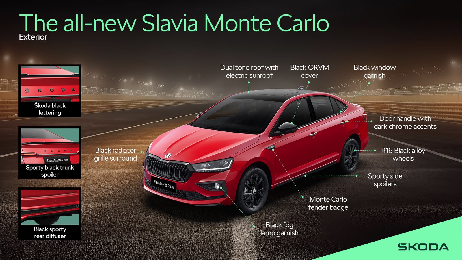 SKODA ने लॉन्च की नई SLAVIA MONTE CARLO – जाने फीचर्स