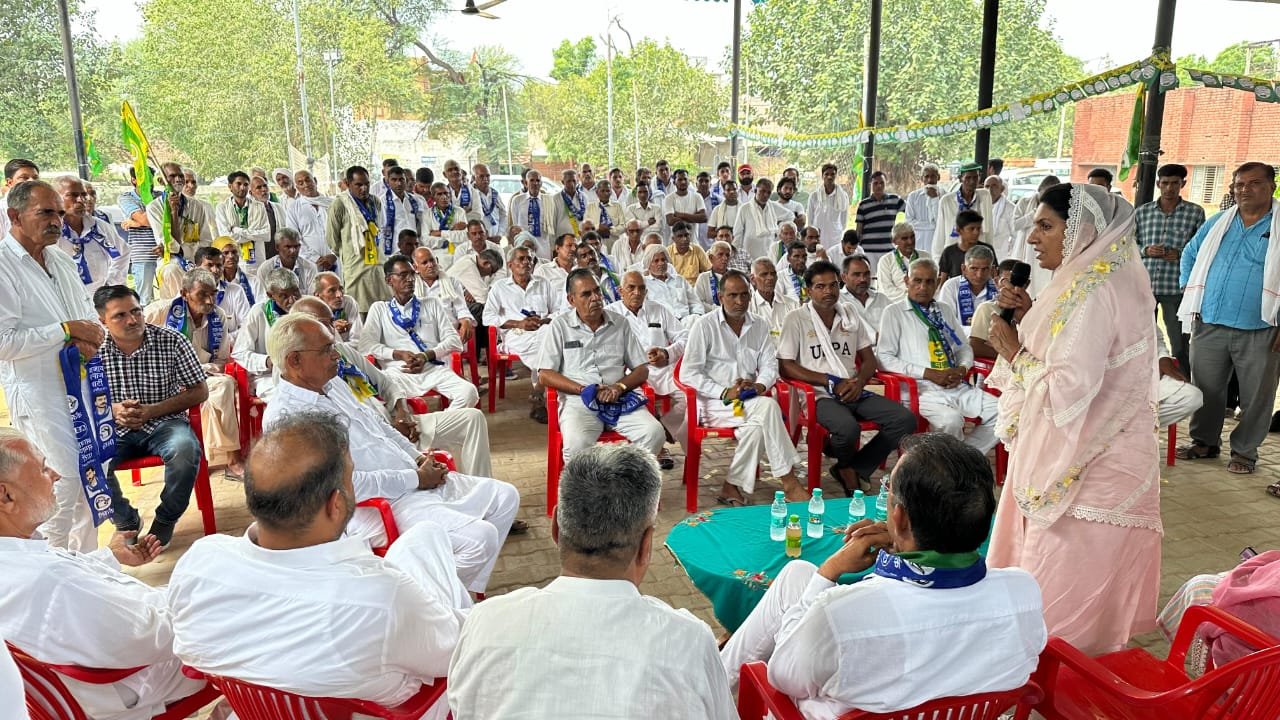 भाजपा-कांग्रेस के झूठे वादों से सावधान रहे महिलाएं, चाबी ही बदलेगी आपकी तकदीर – नैना चौटाला