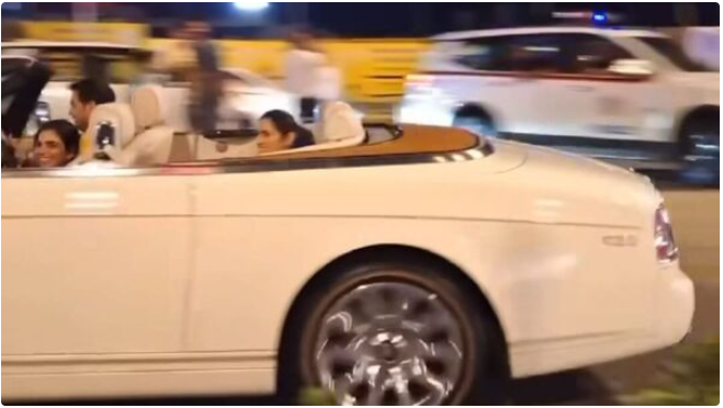 आकाश-इशा अंबानी का Rolls-Royce में रात का सफर: लक्ज़री या दिखावा?