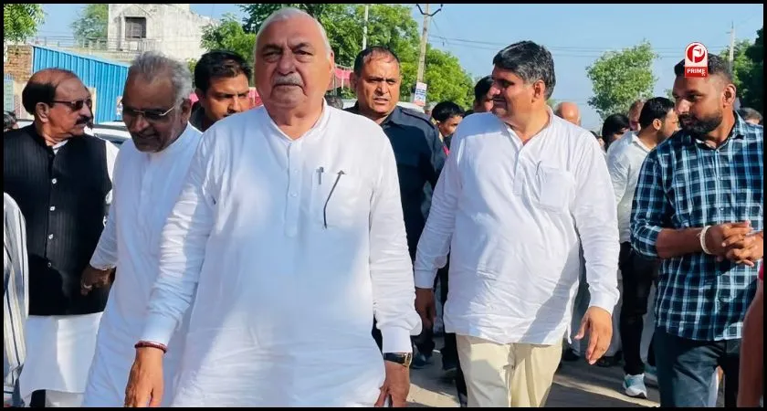 हरियाणा Exit Polls के नतीजों के बाद भूपिंदर सिंह हुड्डा को मिलने वालो का लगा ताँता