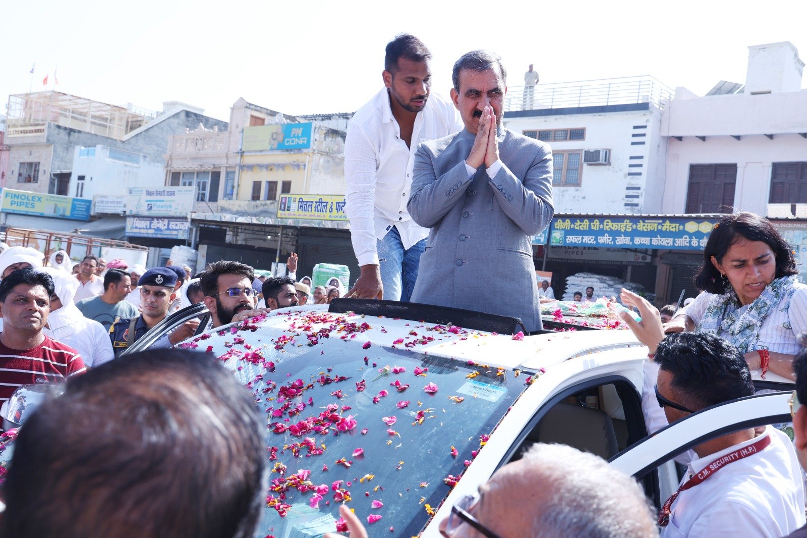 हरियाणा में बदलाव का दौर: CM Himachal Pradesh ने उठाई कांग्रेस की आवाज़!