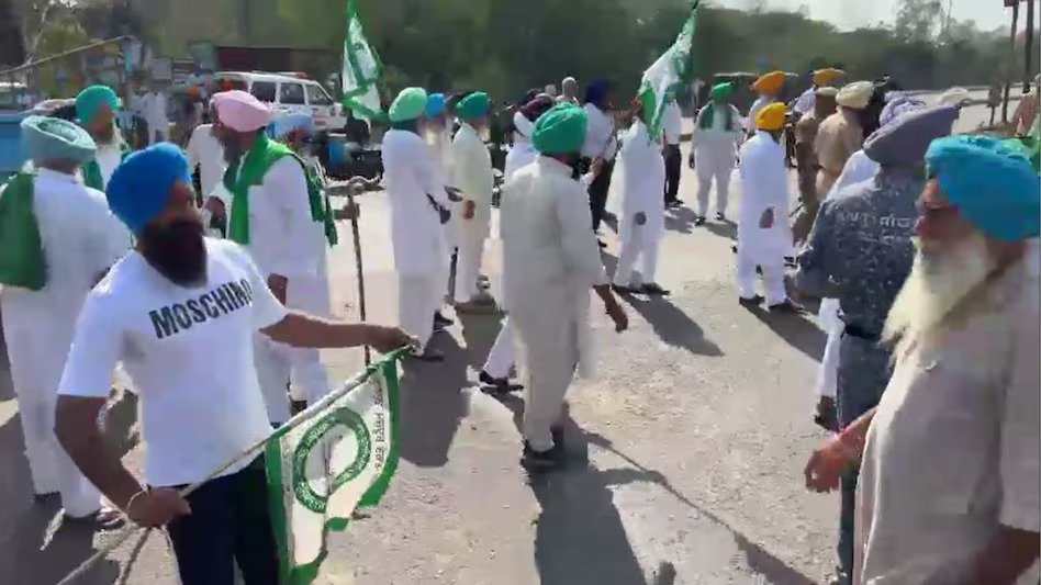 किसानों का बड़ा ऐलान – दिल्ली नेशनल हाईवे जाम !