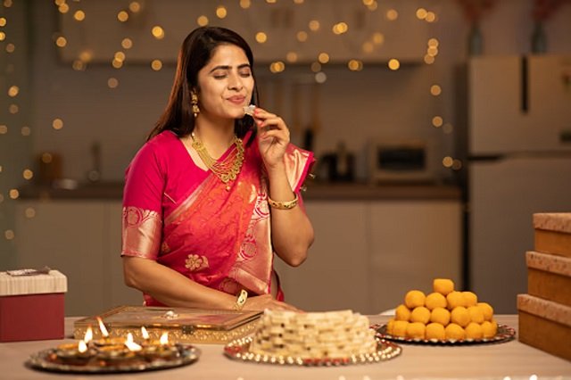 दिवाली में मिठाई, लेकिन वजन नहीं! जानें कैसे रखें खुद को Slim Trim !