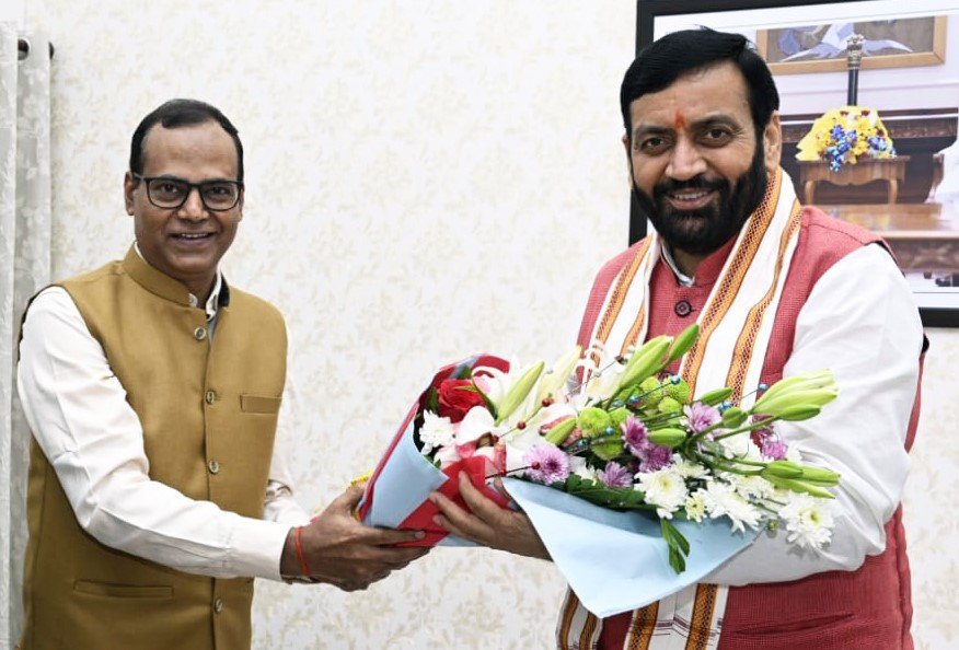 मुख्यमंत्री सैनी से मिले RBI लोकपाल, डिजिटल धोखाधड़ी से बचाव पर की चर्चा