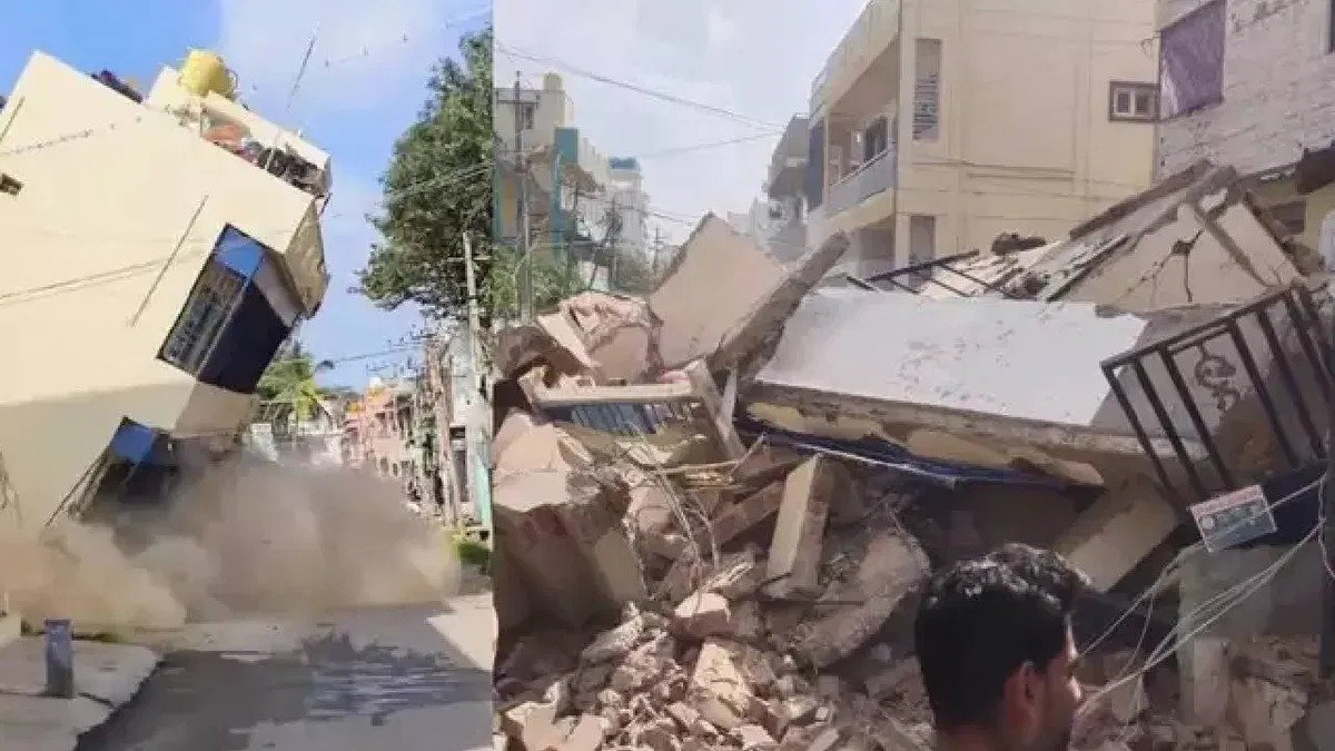 Bangalore में Renovation के दौरान इमारत ढही, 9 की मौत, एक भयंकर हादसा!
