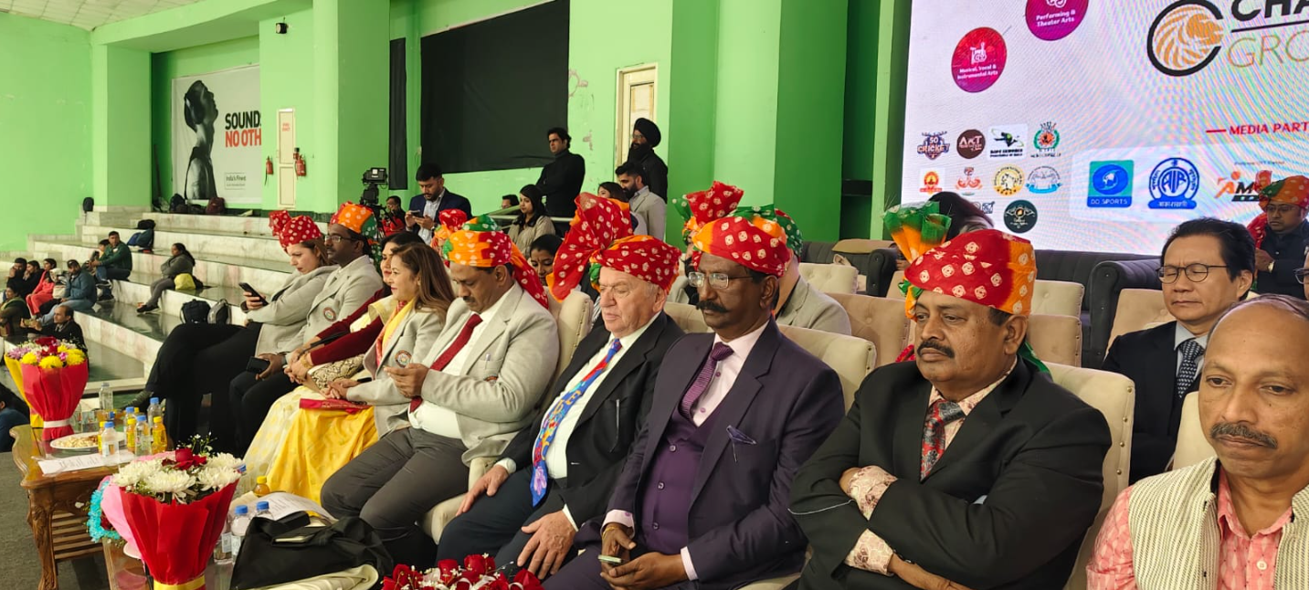 ताऊ देवीलाल स्टेडियम में राष्ट्रीय PYTHIAN 2024 खेलों का भव्य आगाज