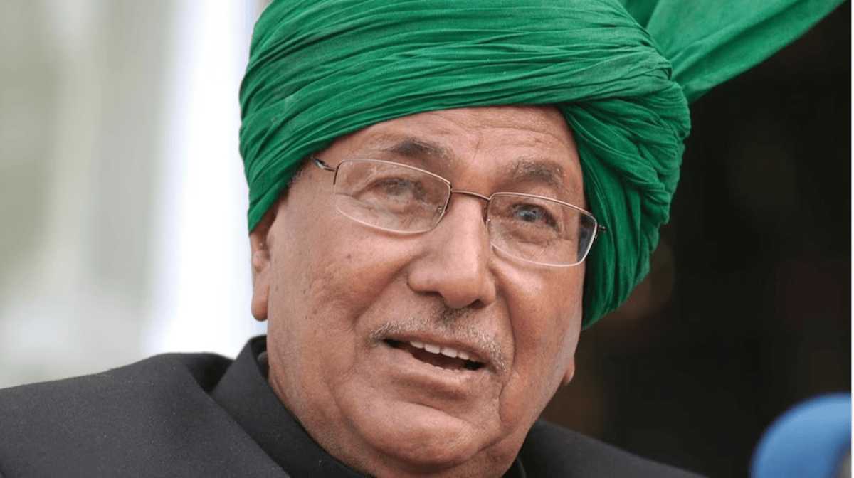 Breaking News: हरियाणा के पूर्व मुख्यमंत्री ओम प्रकाश चौटाला का 89 वर्ष की आयु में निधन!