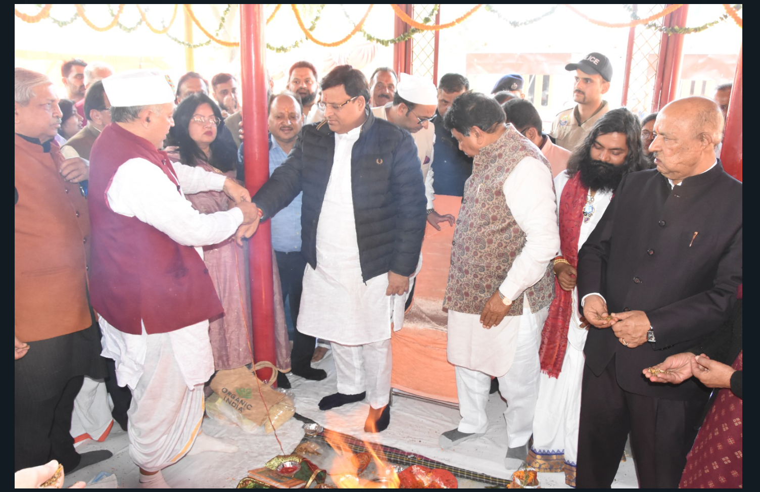 चंडी माता मंदिर में श्रद्धालुओं के लिए नई सुविधाओं का शुभारंभ