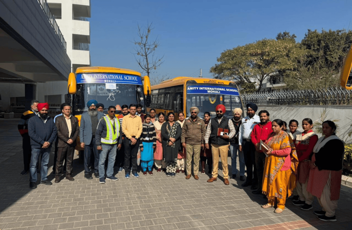 BREAKING- जिला सुरक्षित स्कूल वाहन समिति के सदस्यों ने की स्कूल बसों की जांच!