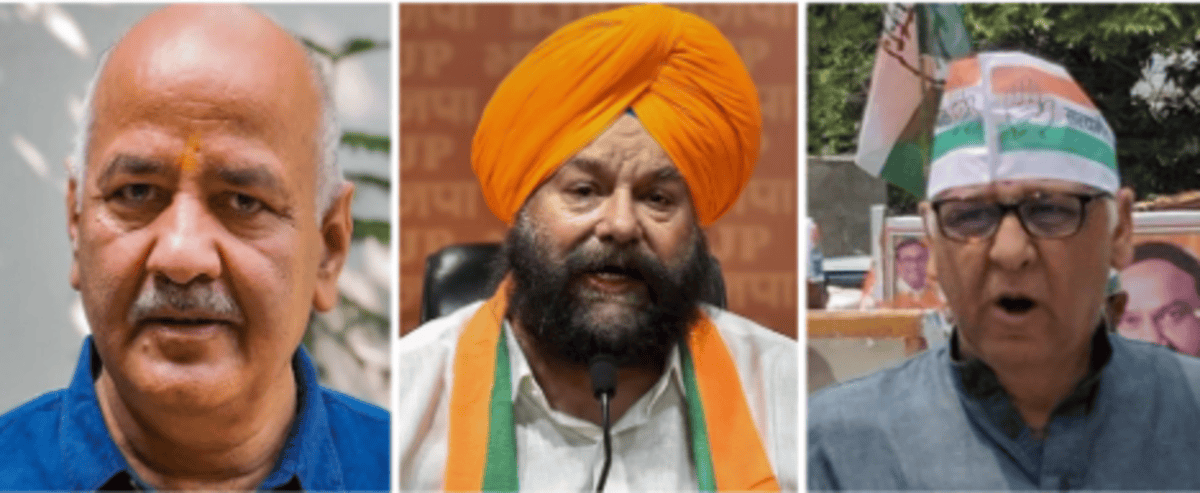 जंगपुरा की जंग: सिसोदिया की बढ़त खतरे में, बीजेपी ने मारी पलटी!