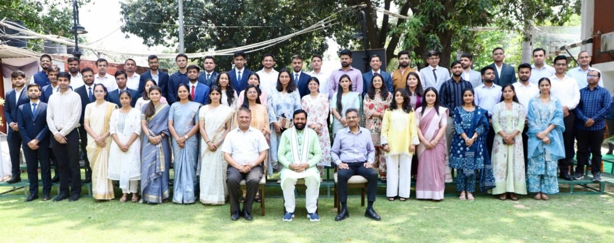 हरियाणा के UPSC पास युवाओं को मुख्यमंत्री श्री नायब सिंह सैनी ने दी बधाई!