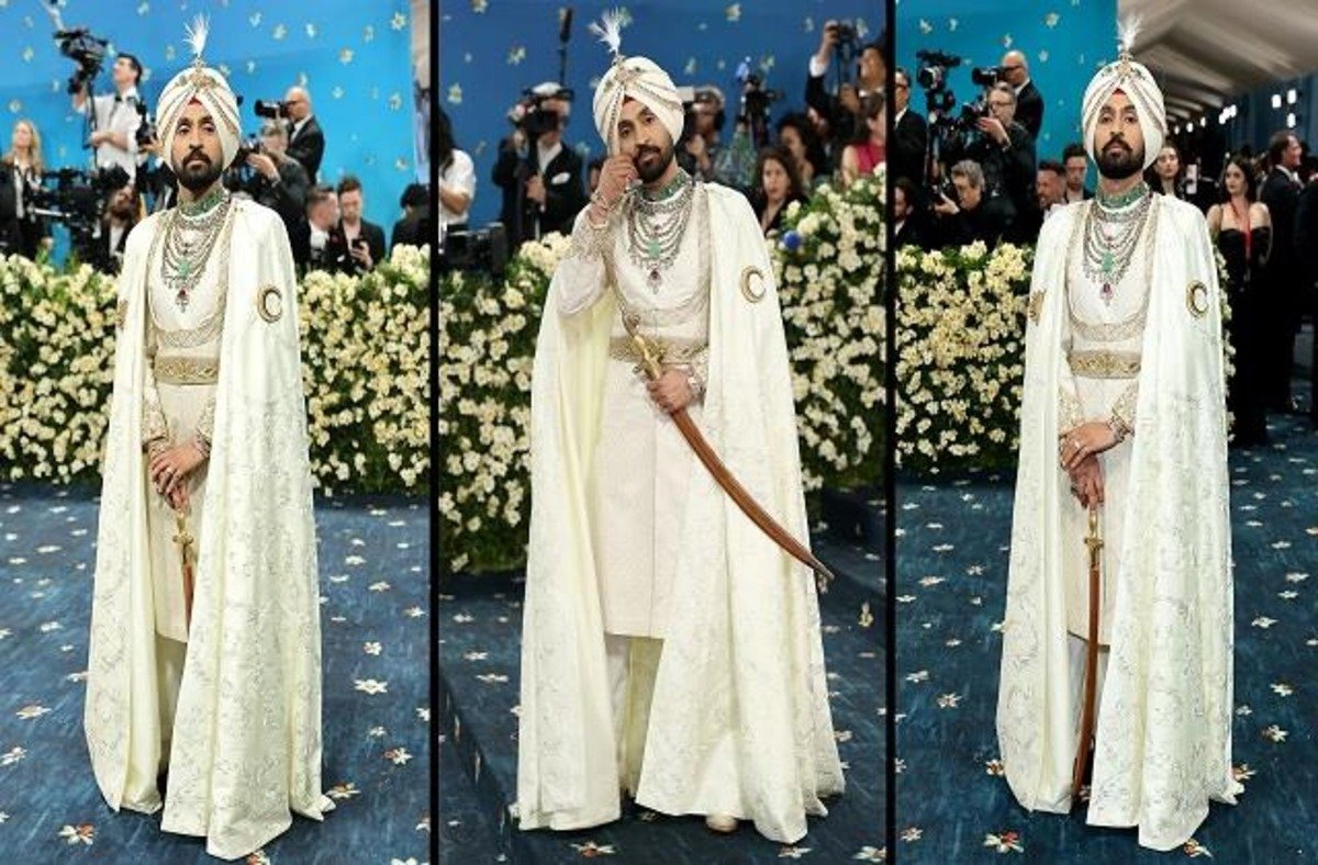 दिलजीत दोसांझ ने Met Gala 2025 में रचा इतिहास, महाराजा लुक में दिखा भारतीय संस्कृति का शाही अंदाज़!