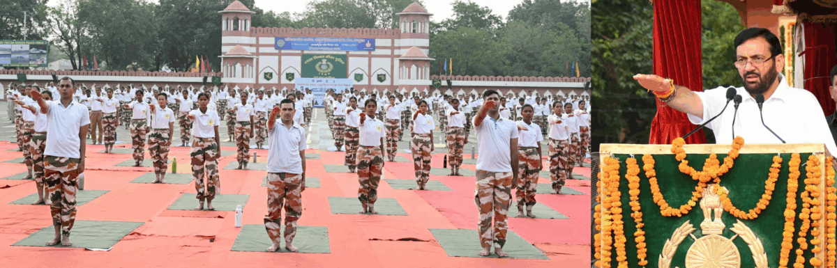 हरियाणा में 11वां अंतरराष्ट्रीय योग दिवस बनेगा ऐतिहासिक, 11 लाख से अधिक लोग एक साथ करेंगे योगाभ्यास!