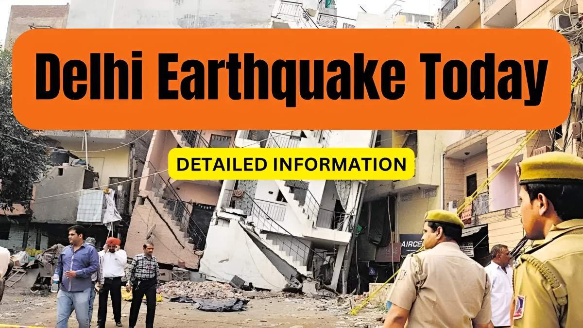 Earthquake Delhi NCR : यूपी, दिल्ली और हरियाणा में भूकंप के तेज झटके, झज्जर बना केंद्र!