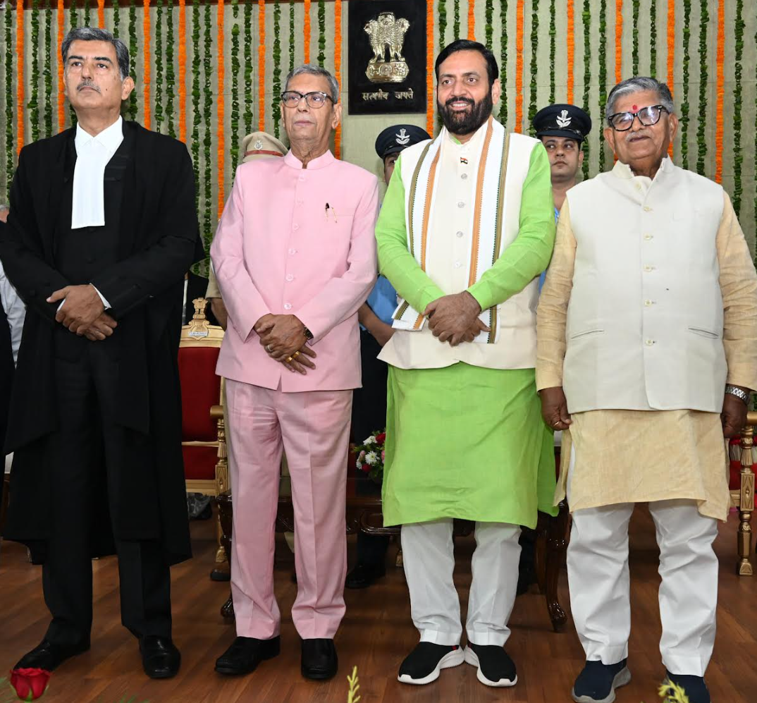 हरियाणा को मिला नया संवैधानिक प्रहरी – शिक्षाविद प्रो. अशीम घोष ने ली राज्यपाल की शपथ!