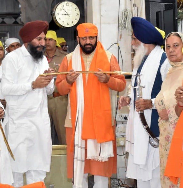 CM सैनी ने श्री नाडा साहिब गुरुद्वारा में टेका माथा