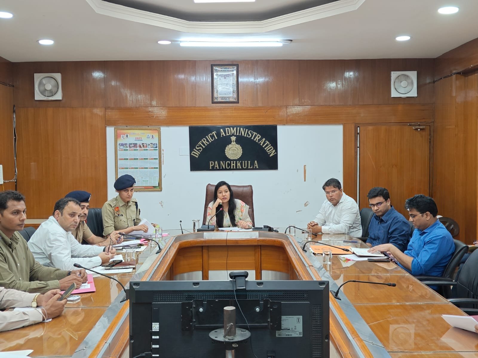जिला नगर योजनाकार की टीम द्वारा पंचकूला में की गई बड़ी कार्यवाही