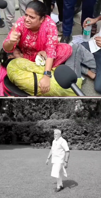 राहुल गांधी का X पर पोस्ट “नौकरियां घट रही हैं”