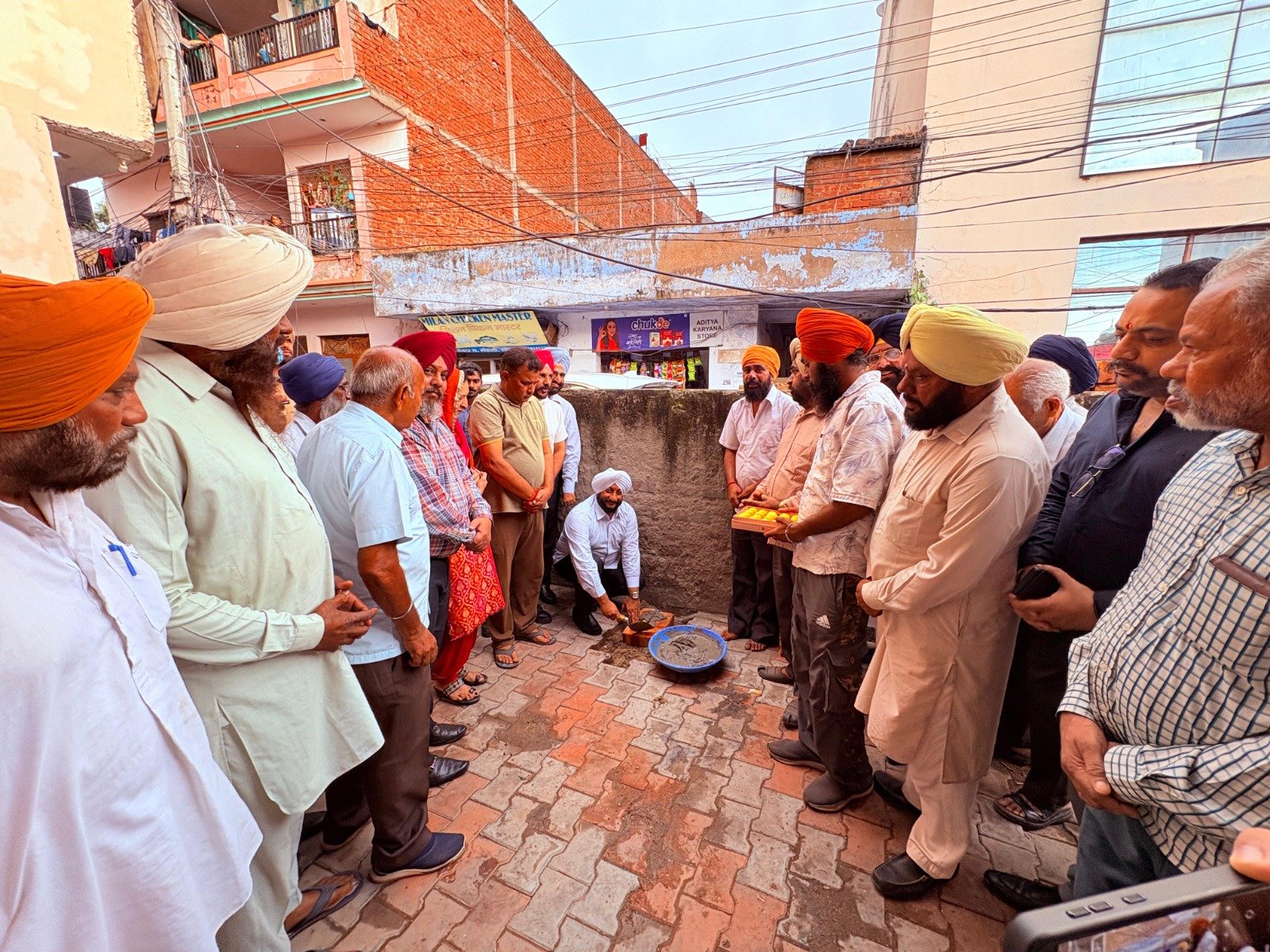 विधायक कुलवंत सिंह ने मटौड़ में धर्मशालाओं का किया उद्घाटन