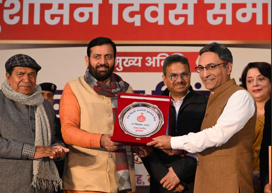 CM सैनी का संदेश: अटल जी के आदर्शों पर चलेगा हरियाणा