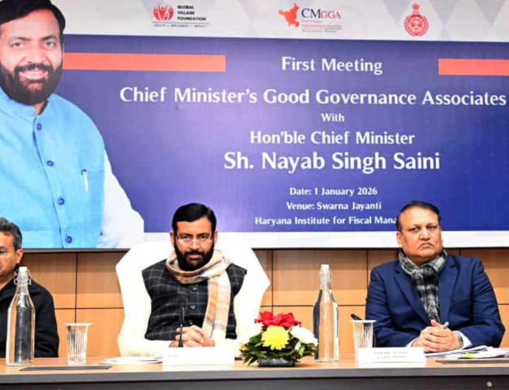 हरियाणा को सुशासन का मॉडल राज्य बनाने का संकल्प: CM सैनी