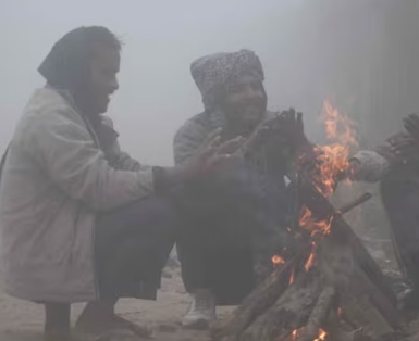 हरियाणा में भीषण ठंड से तापमान में बड़ी गिरावट