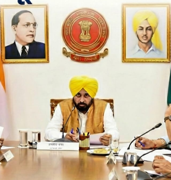 पंजाब कैबिनेट की बैठक शाम 4 बजें CM आवास पर
