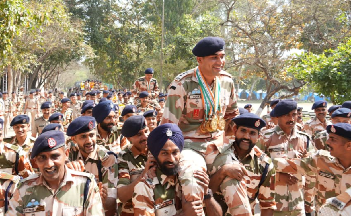 ITBP की दोहरी जीत का जश्न