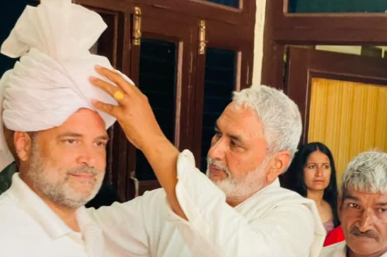 सोनीपत के किसान की बेटी की शादी में पहुंचे राहुल गांधी..बाँटीं खुशियाँ