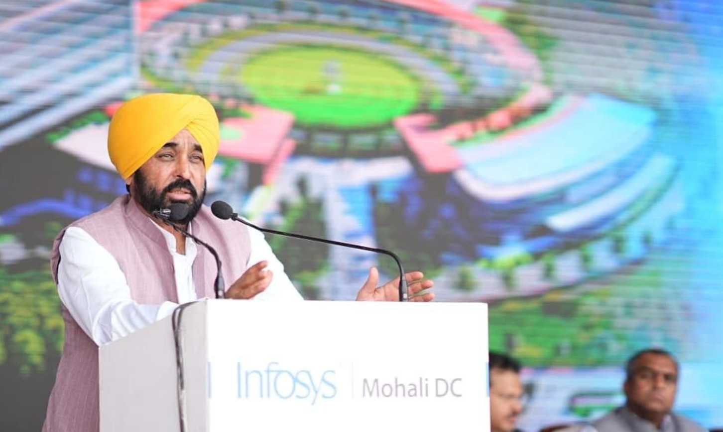 CM भगवंत मान ने “Infosys” कैंपस विस्तार की आधारशिला रखी