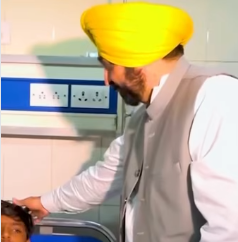 CM मान के “मुख्यमंत्री सेहत योजना” स्कीम से मासूम बच्ची को मिली नई जिंदगी