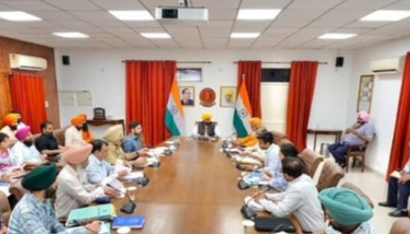 CM मान सख्त, बाढ़ सुरक्षा कार्य समय पर पूरा करने के दिए आदेश