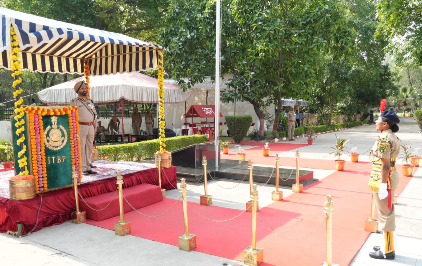 ITBP भानू में दीक्षांत एंव शपथ ग्रहण समारोह का आयोजन