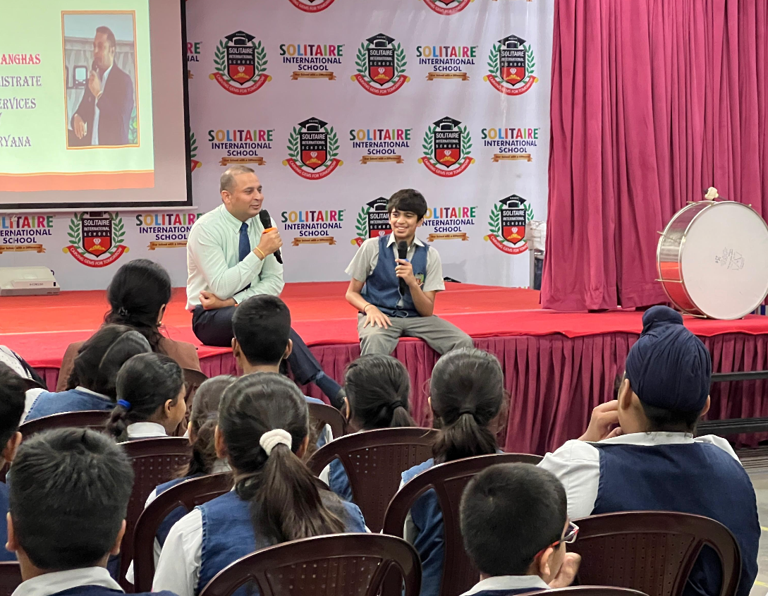 सोलिटेयर इंटरनेशनल स्कूल में पोक्सो जागरूकता शिविर आयोजित