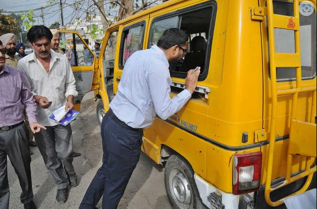 पंजाब में स्कूल बसों पर सख्ती, 526 बसों के चालान और 3 जब्त