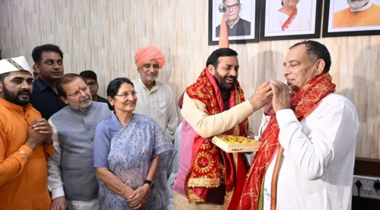 मोहन लाल बडौली ने संभाला हरियाणा सार्वजनिक उपक्रम ब्यूरो का कार्यभार